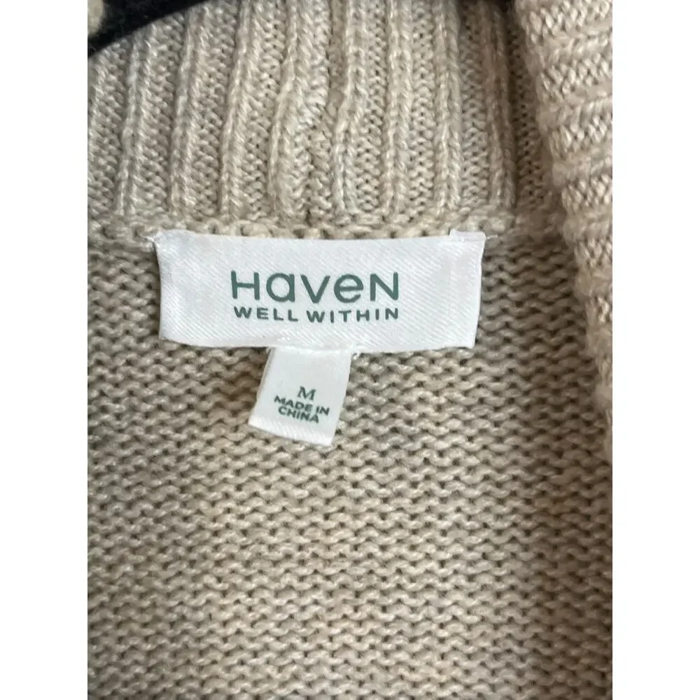 Haven Well Within FLYAWAY CARDIGAN, size medium, oversized open front, MSRP $138 - Picture 4 of 10